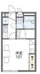 レオパレス吉備中山の物件間取画像